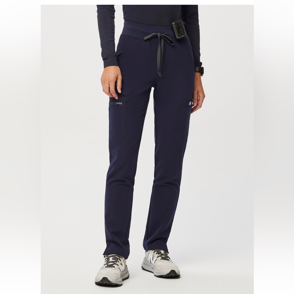High waisted Yola Skinny Scrub Pants